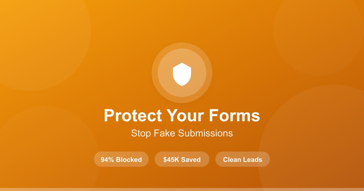How to Protect Web Forms from Spam and Fake Submissions with Phone Validation